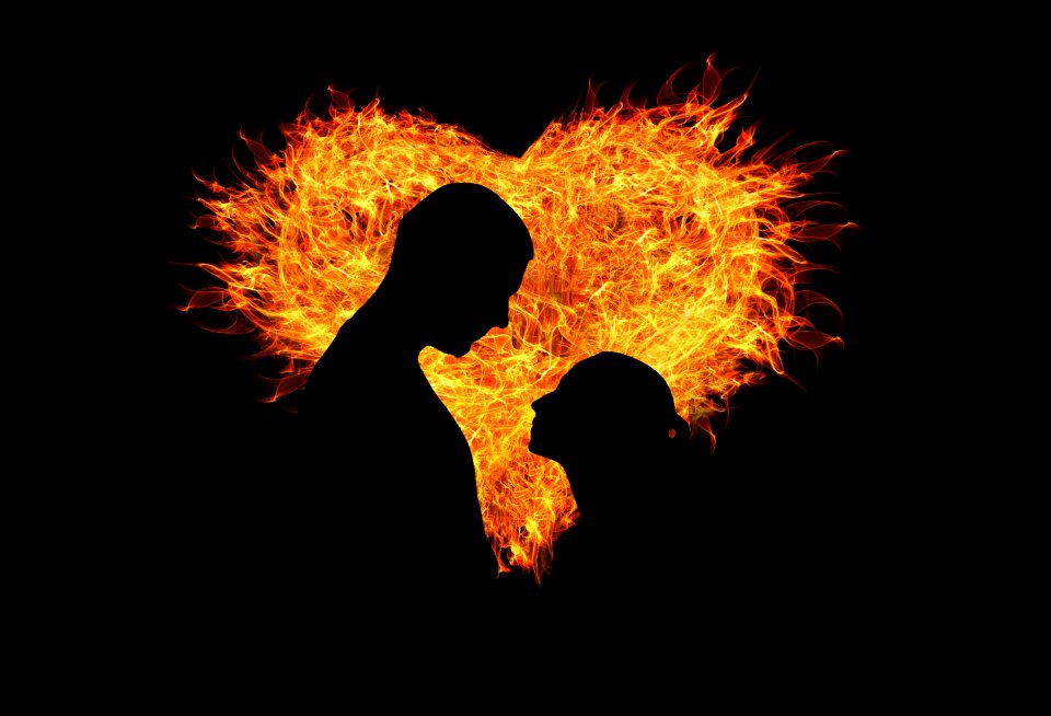 Lovers man woman