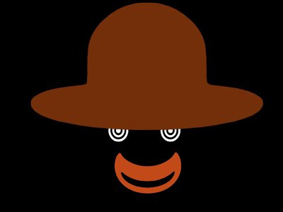 Hat drawing people