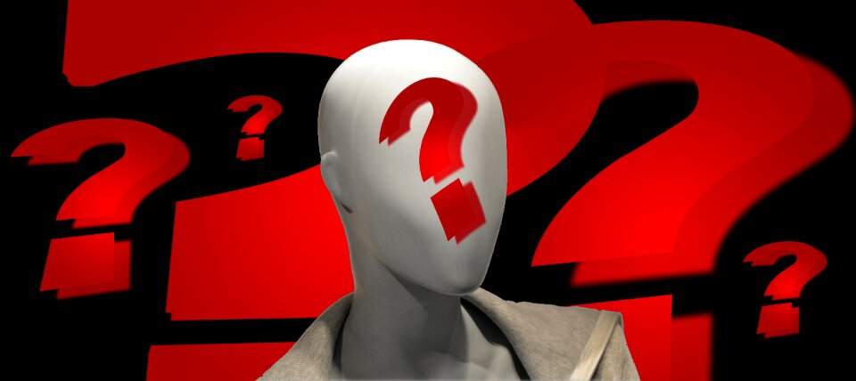 Question mark characters request