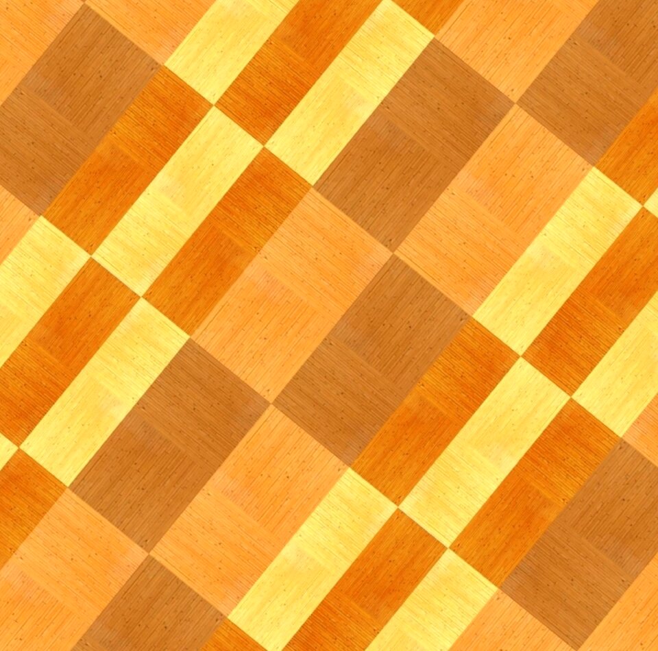 Grain pattern hickory