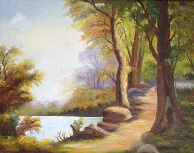 Illustration colors painting