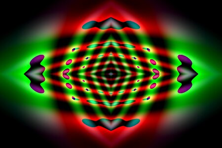 Iridescent sea of colour background