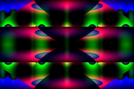 Iridescent sea of colour background