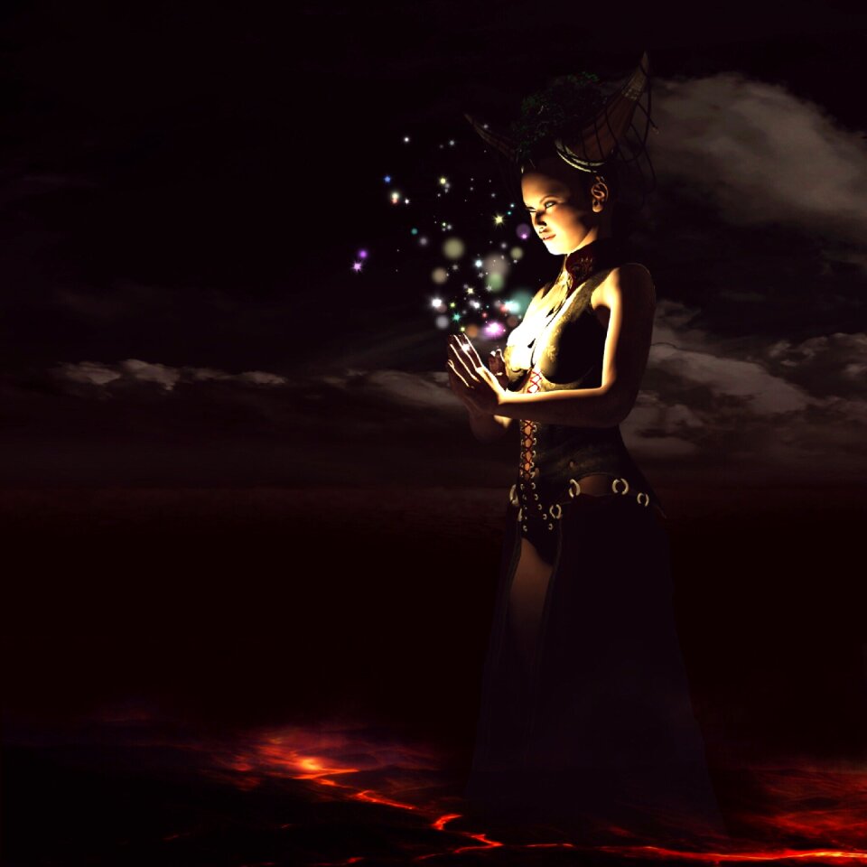 Pray mystical crown