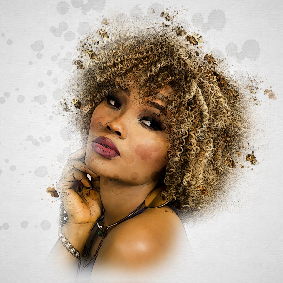Hair fashion girl