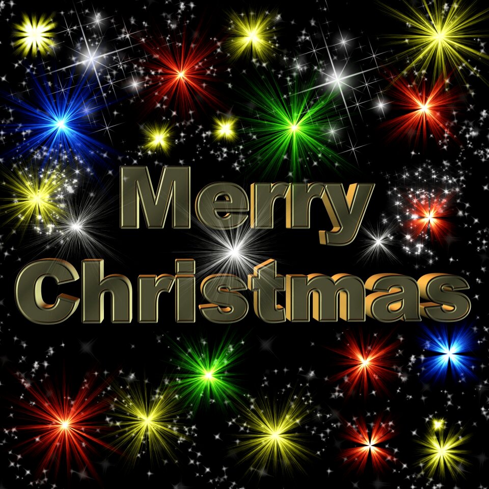 Christmas motif background image greeting card