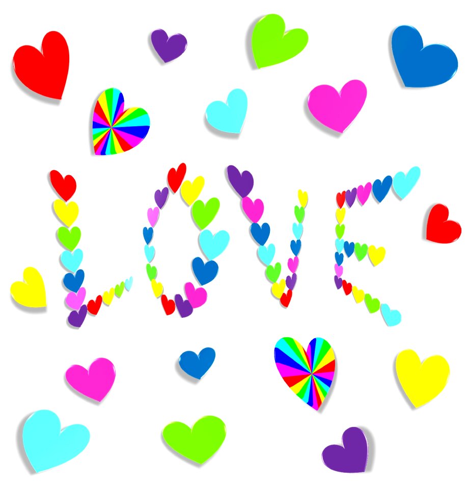 Valentine shape symbol