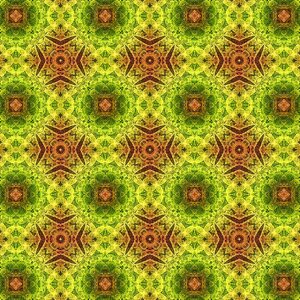Decorative background structure