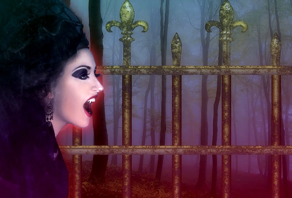 Fog gothic creepy