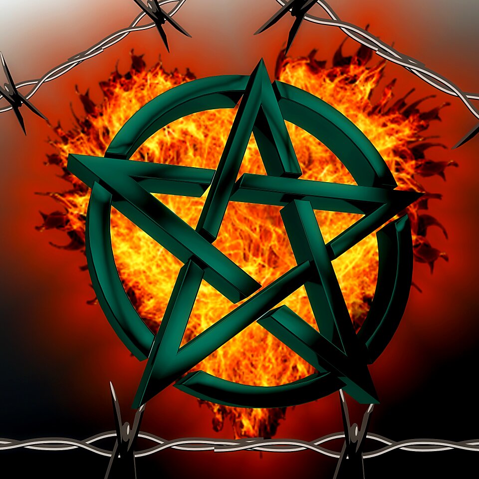 Mystical magic barbed wire