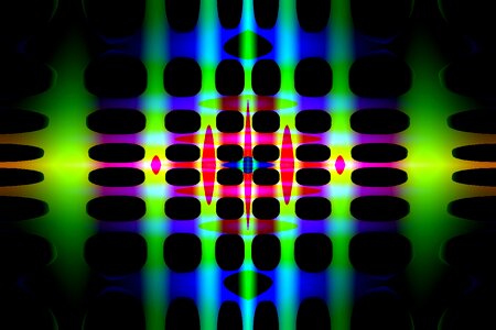 Iridescent sea of colour background
