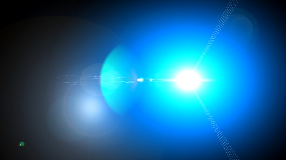 Flare mirroring background