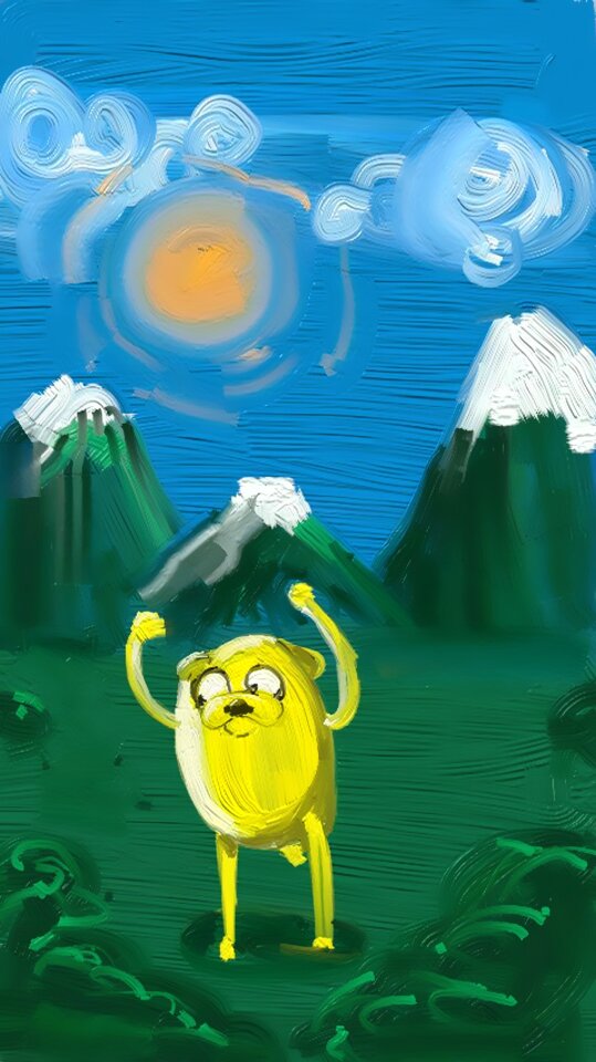 Jake the dog adventure time Free illustrations