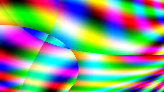 Iridescent sea of colour background