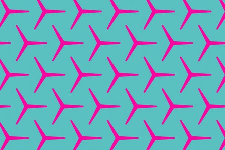 Pink color blue