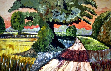 Acrylic paint canvas Free illustrations