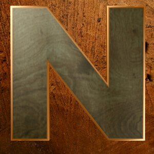 Wooden alphabet alphabet letters