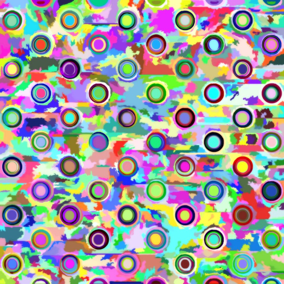 Patchwork patchy colorful