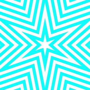 Star white blue