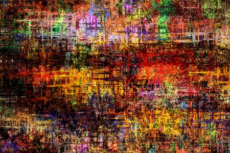 Background colorful digital