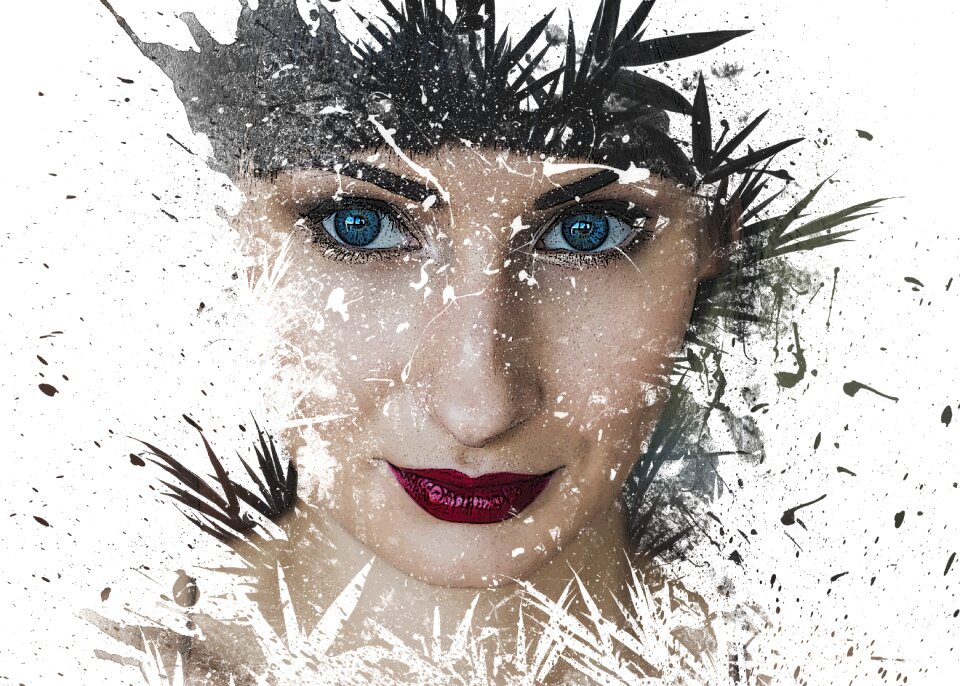 Colors portrait imagination