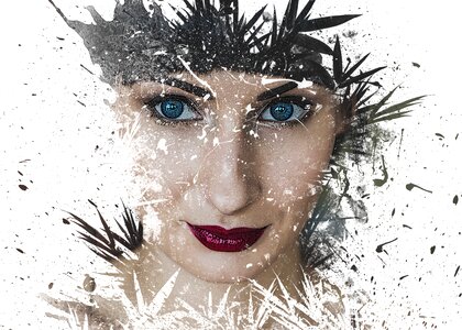 Colors portrait imagination