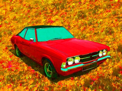 Art auto retro