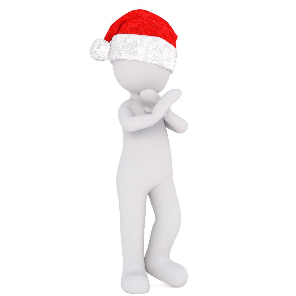 3d santa hat christmas santa hat
