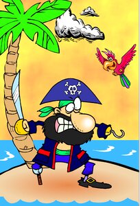 Hook pirate stranded