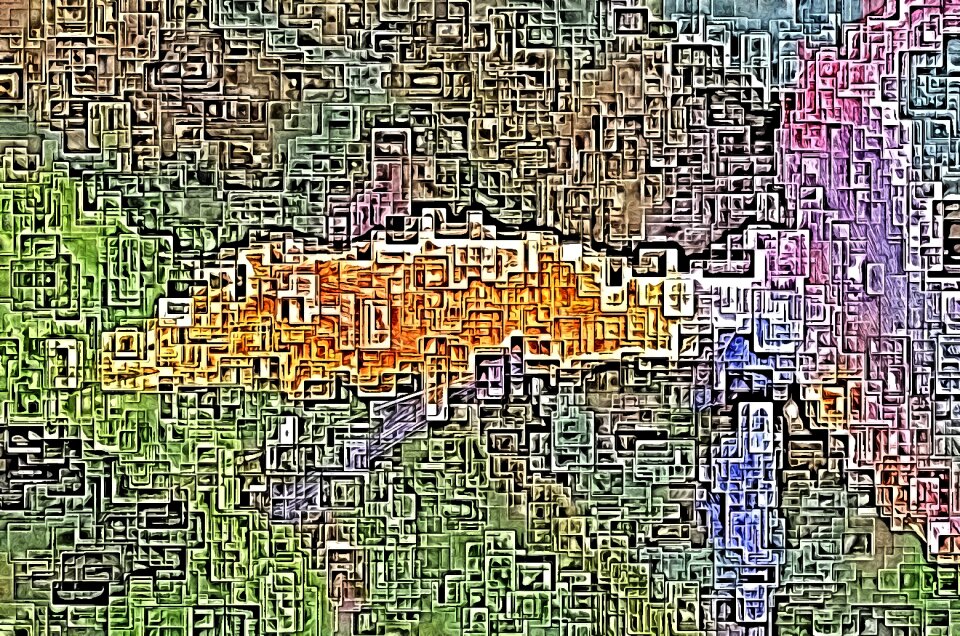Abstract structure Free illustrations