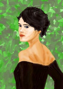 Beauty female romantic