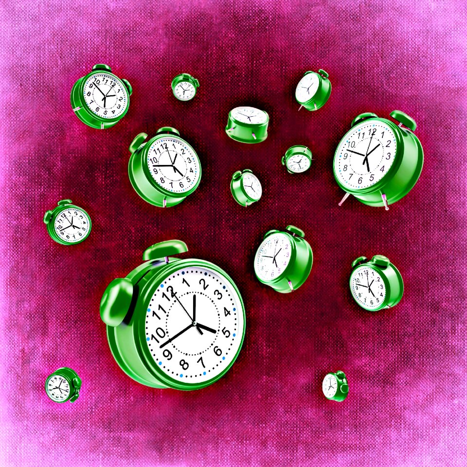 Arouse time of time indicating