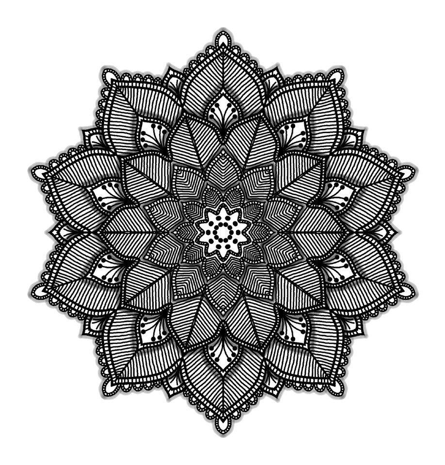 Black background shape