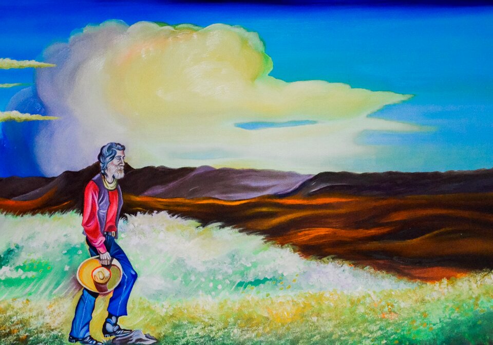 Engraving reproduction oil paint