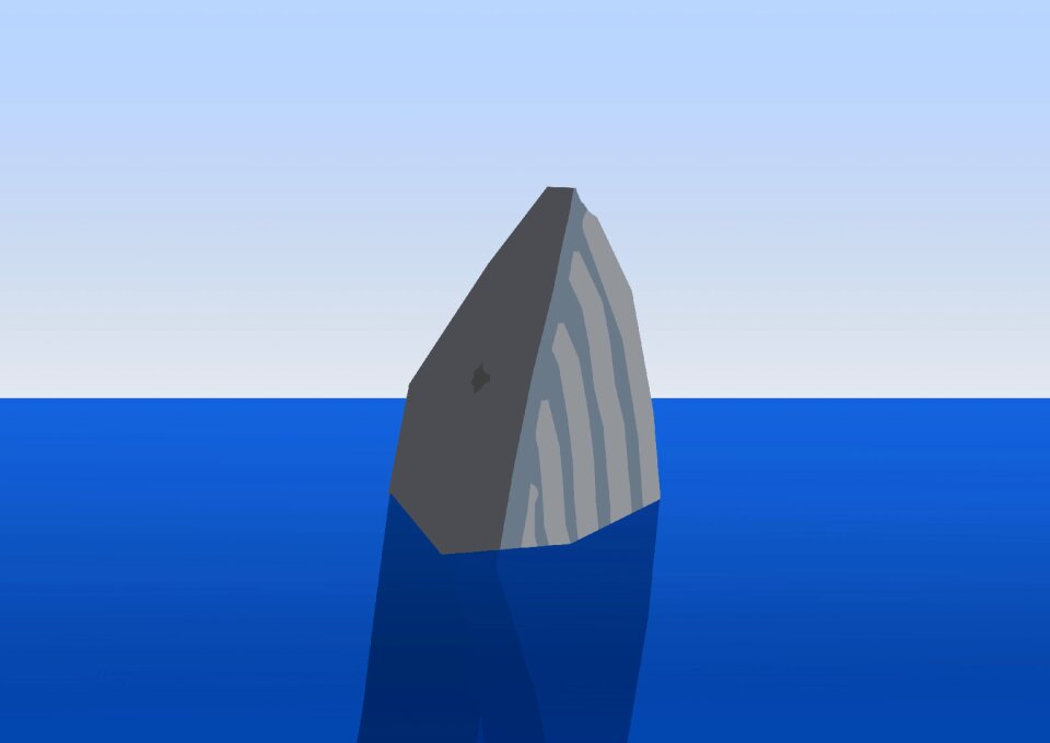 The sea blue whale Free illustrations
