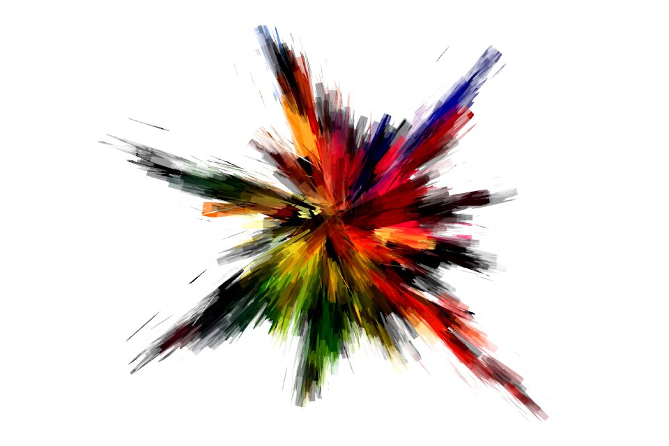 Color star colorful