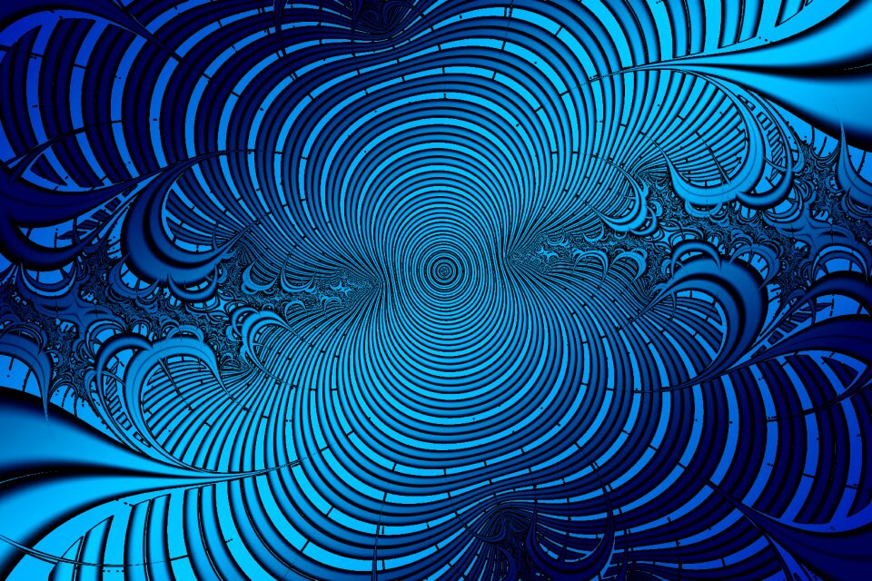 Wave line colorful