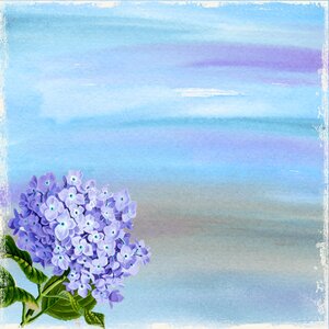 Purple stained scrapbooking