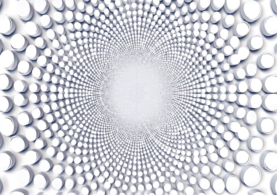 Pattern structure black white