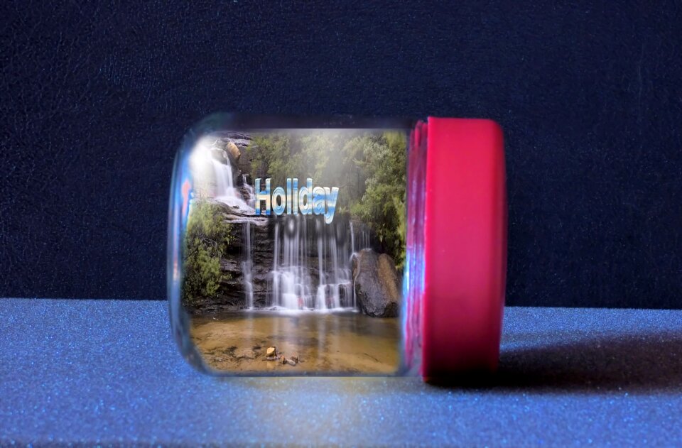 Reflections travel waterfall