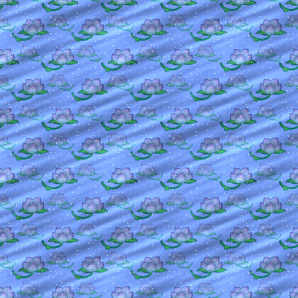 Lily floral wallpaper