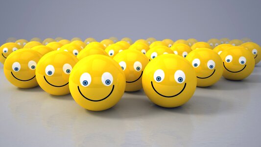 Look smile positive