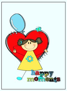 Birthday friendship girl