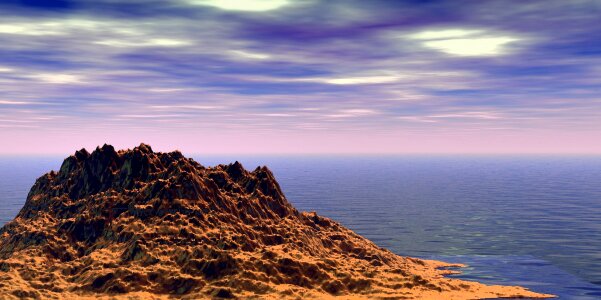 Water rock fantasy