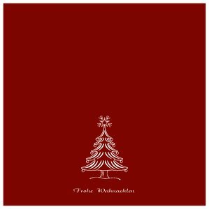 Background fir tree christmas card