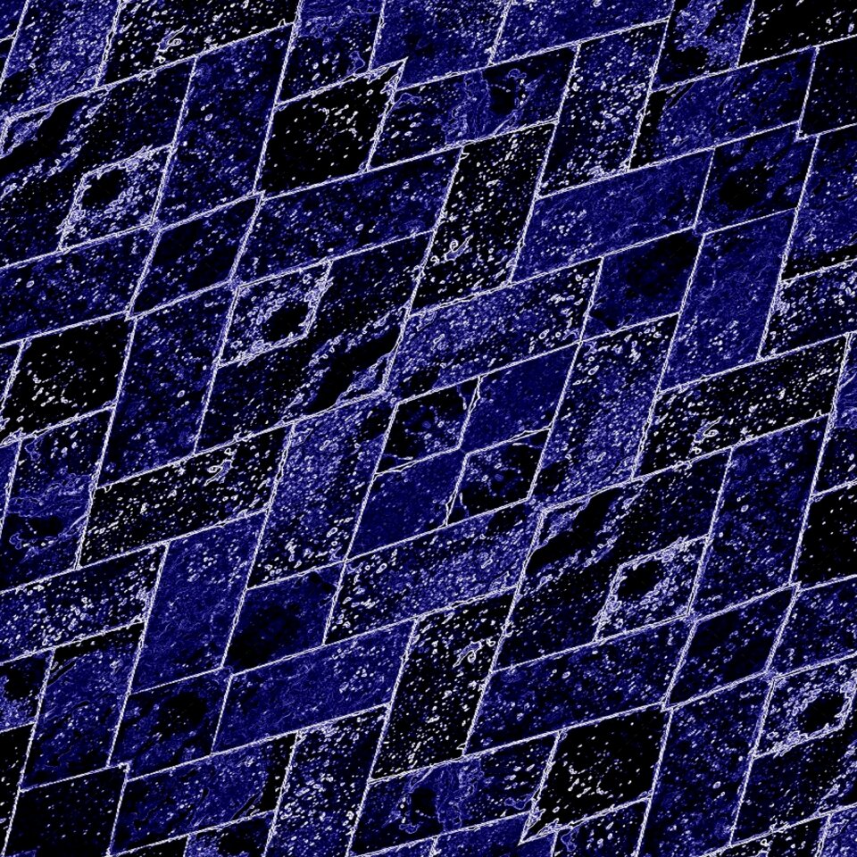 Neon electric blue