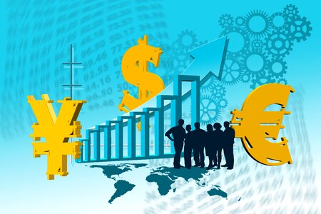 Business gears yen