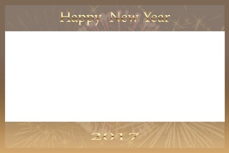 New year greeting new year 2017