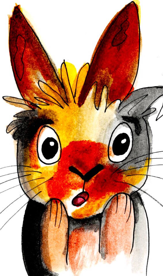 Cartoon silly adorable