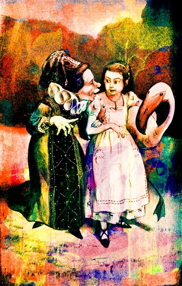 Old fashioned victorian grunge